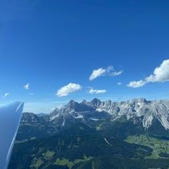 Flugwegposition um 14:15:41: Aufgenommen in der Nähe von Schladming, Österreich in 2155 Meter